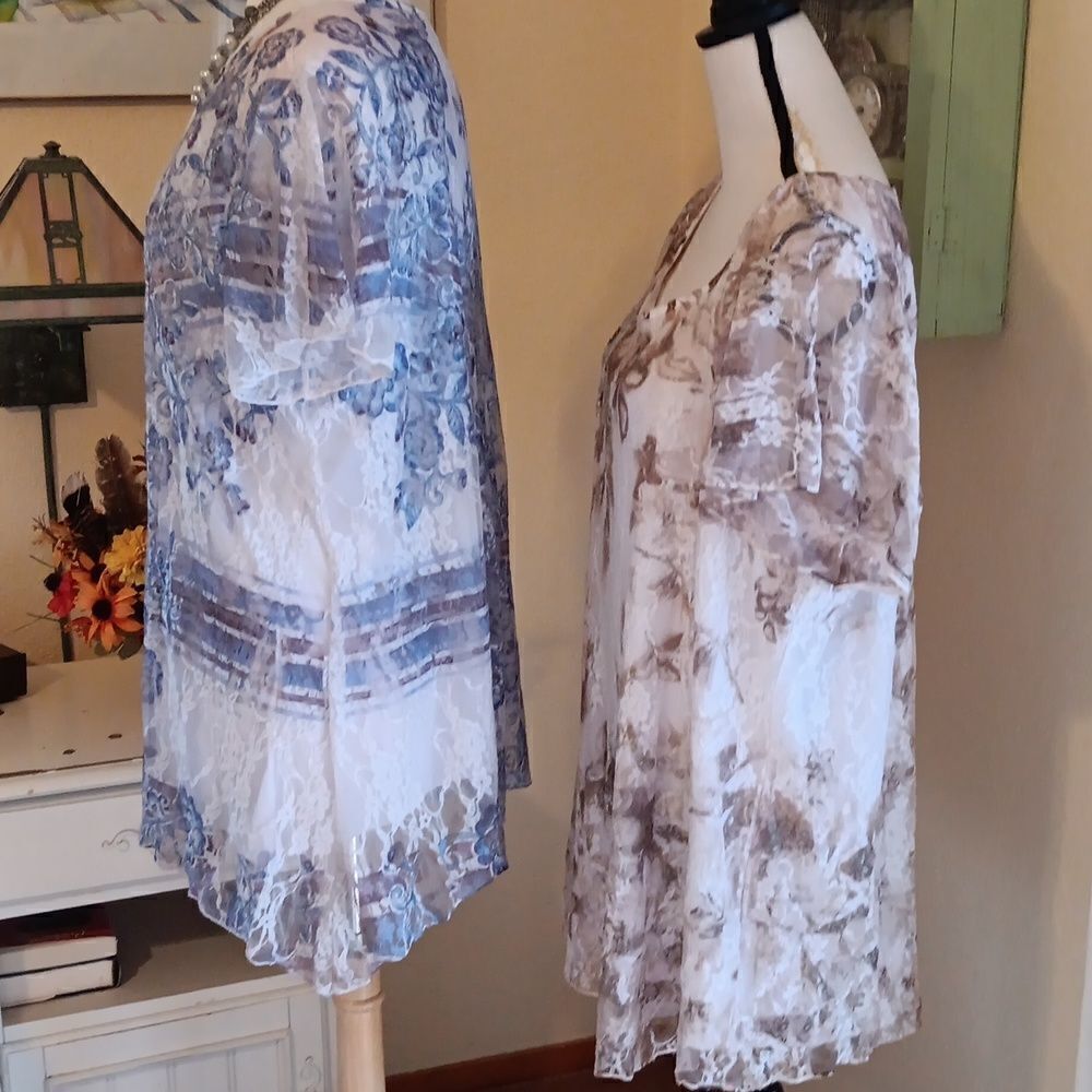 Bundle of TWO Roz & Ali Dressy Tops - Picture 6 of 16